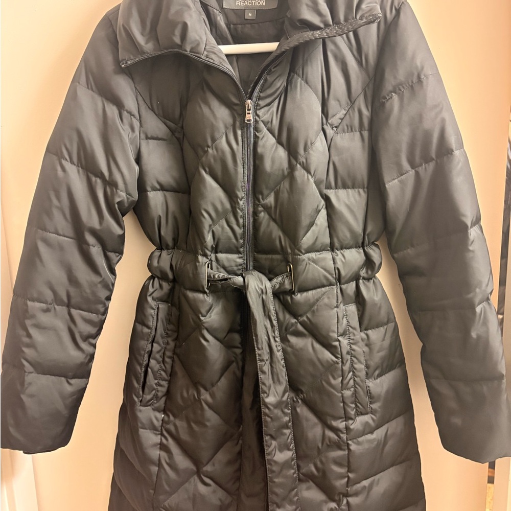 Kenneth Cole Women's Black Puffer Jacket